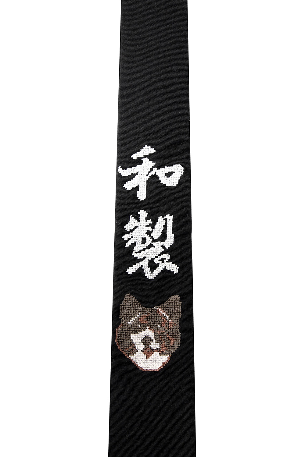 Yohji Yamamoto Embroidered tie | Men's Accessories | Vitkac